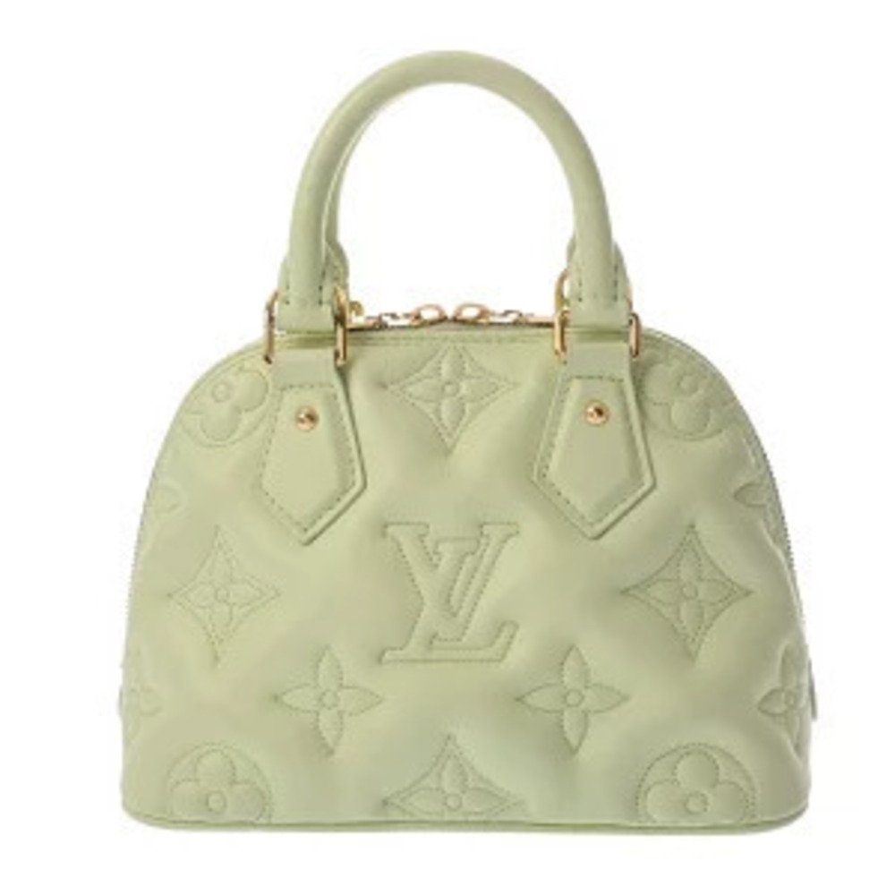 Louis Vuitton Bubble Glam Alma Soft Vert d Calfskin Handbag